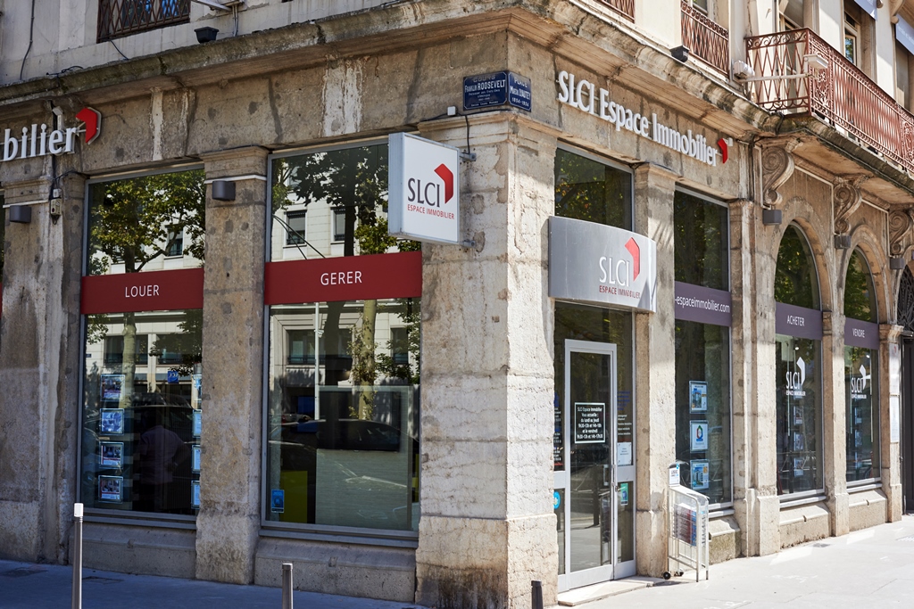 Agence immobilière SLCI, 11 place Maréchal Lyautey 69006