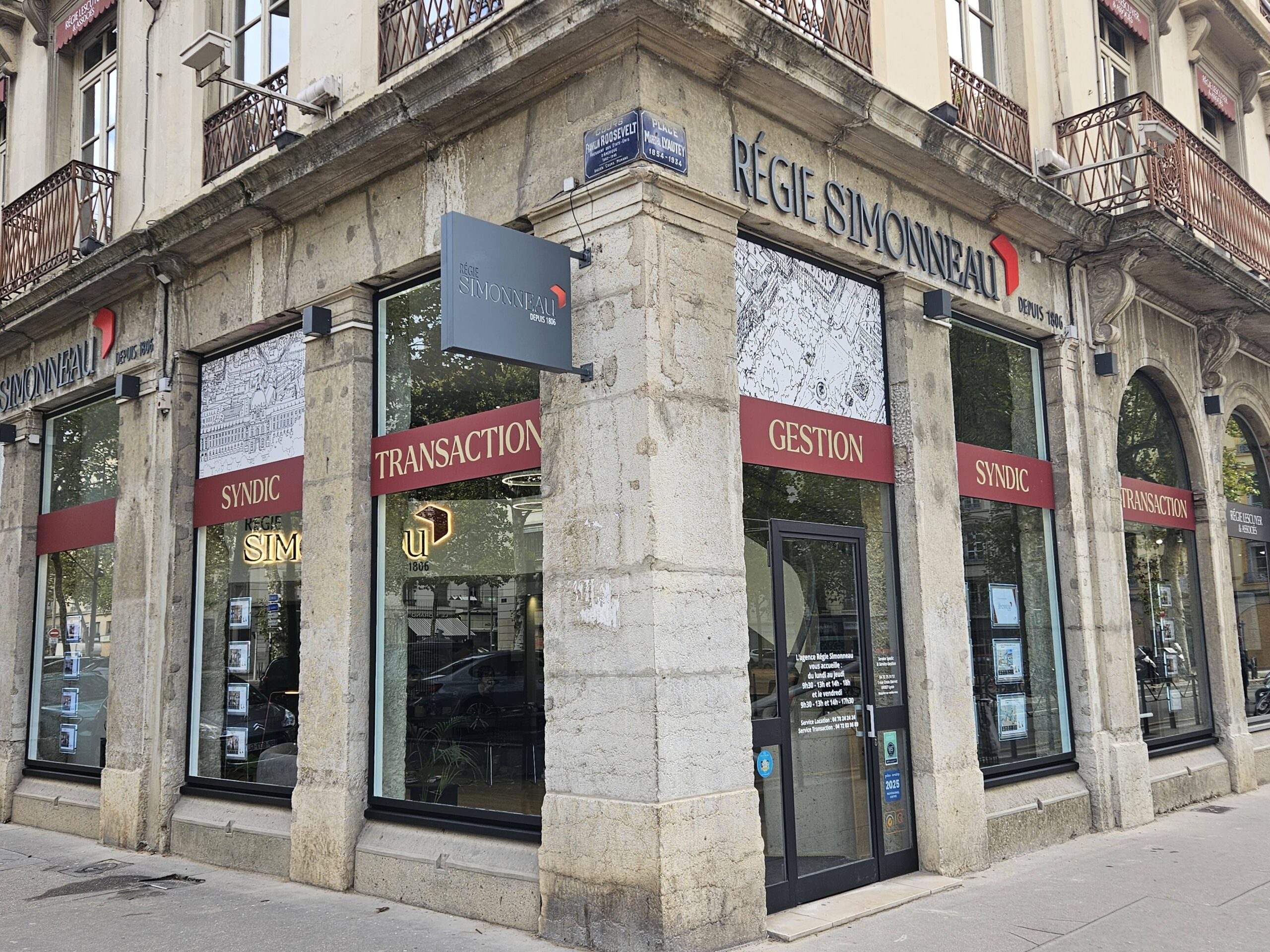 Agence immobilière SLCI, 11 place Maréchal Lyautey 69006